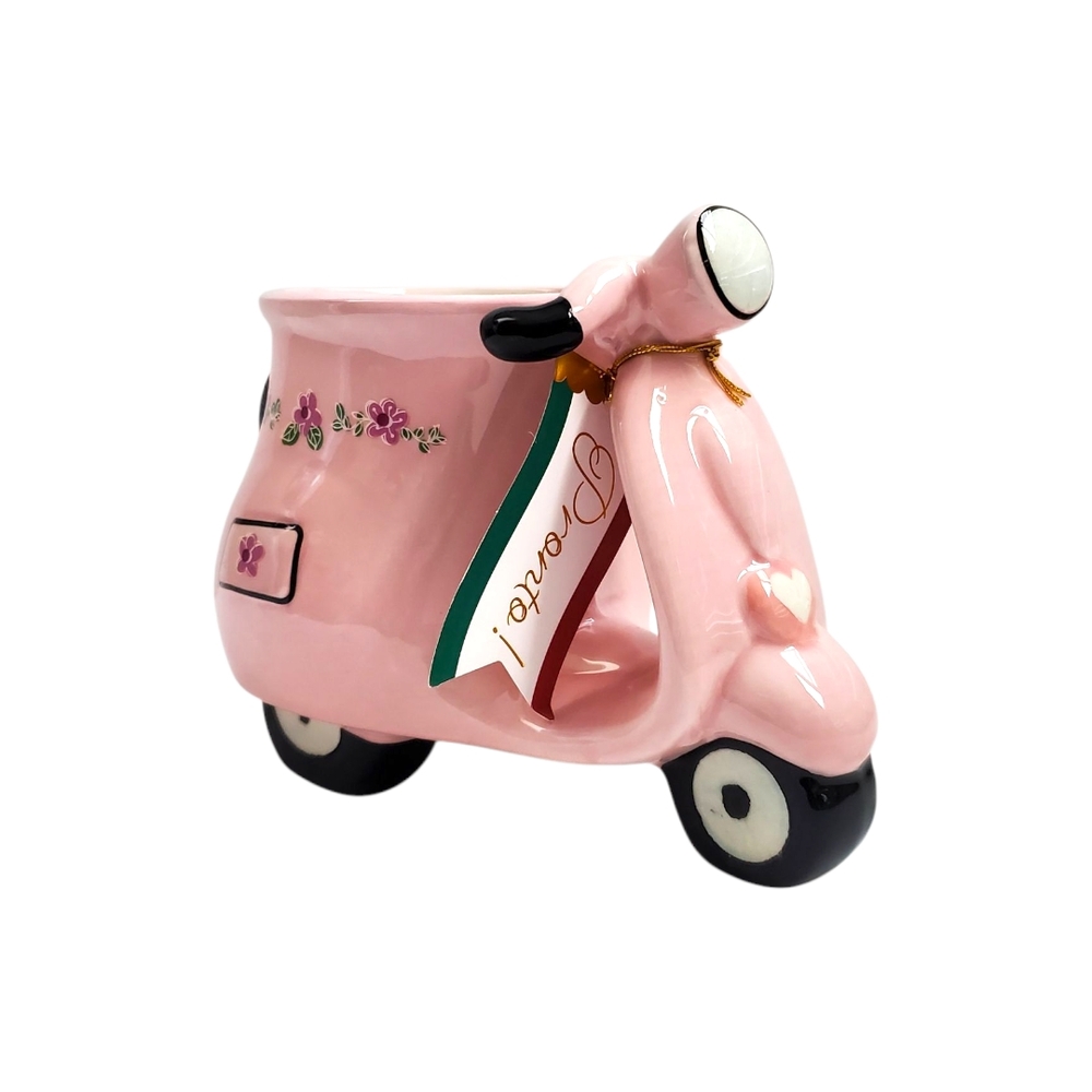 Pink Vespa Ceramic Mug
